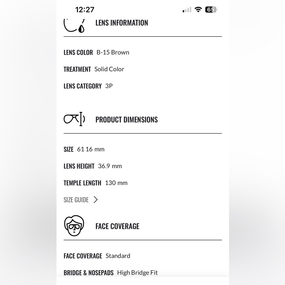 Ray Ban Polarized Rb4075 Rectangular Sunglasses T… - image 5